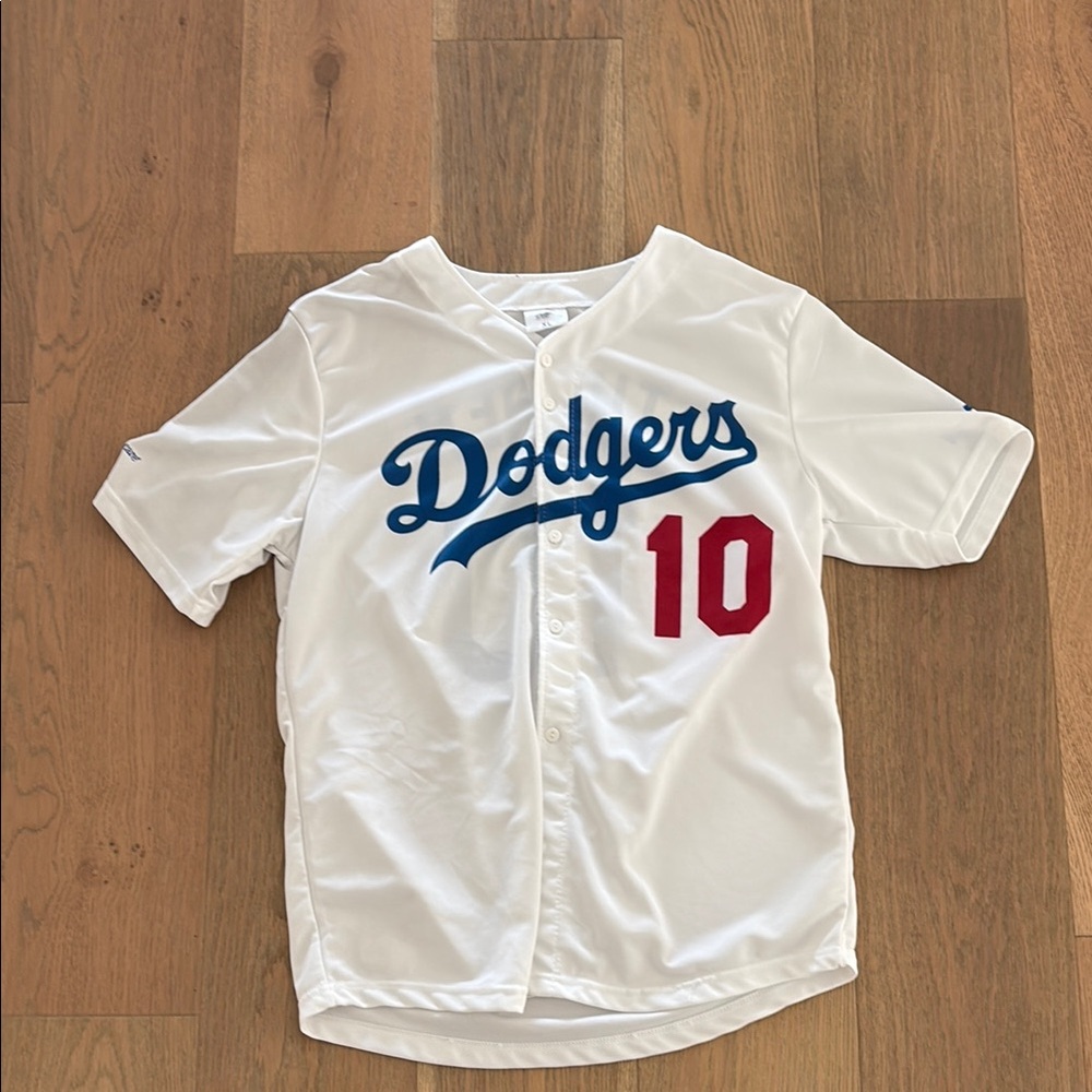 Mens White Dodgers Jersey